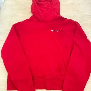 Champion Vibrant Red Athletic Hoodie